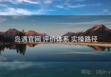 岛遇官网 评价体系 实操路径