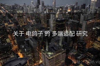 关于 电鸽子 的 多端适配 研究