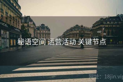秘语空间 运营活动 关键节点