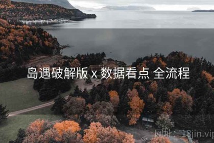 岛遇破解版 x 数据看点 全流程
