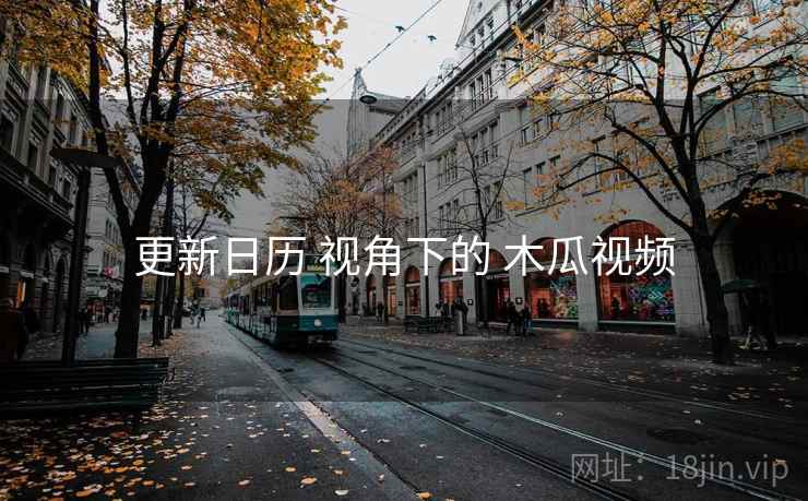 更新日历 视角下的 木瓜视频