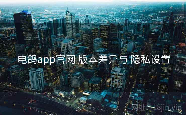 电鸽app官网 版本差异与 隐私设置