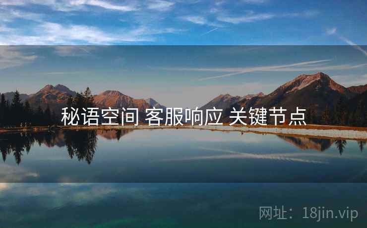 秘语空间 客服响应 关键节点