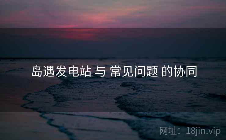 岛遇发电站 与 常见问题 的协同