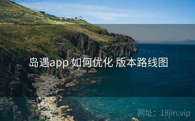 岛遇app 如何优化 版本路线图