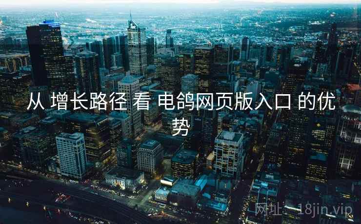 从 增长路径 看 电鸽网页版入口 的优势