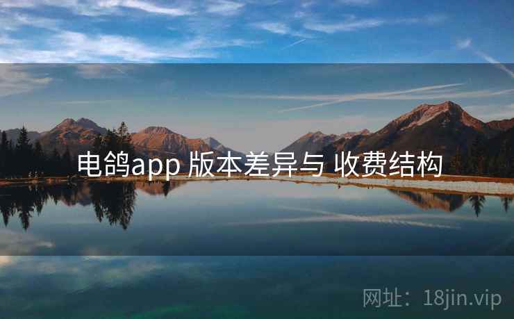 电鸽app 版本差异与 收费结构